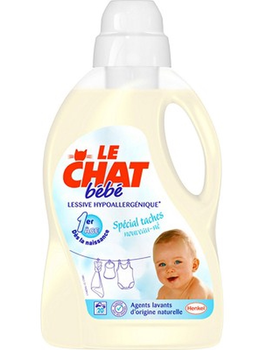 Lessive Liquide Bébé ou Sensitive Le Chat chez